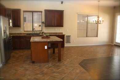 Kitchen and eat-in area