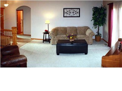 Newly painted neutral interior walls throughout en
