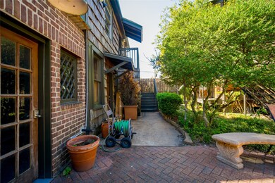 Unit #6 is in the rear building, on the second floor. Brick building on the left is the laundry area (coin operated)