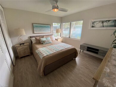 Recently updated bedroom