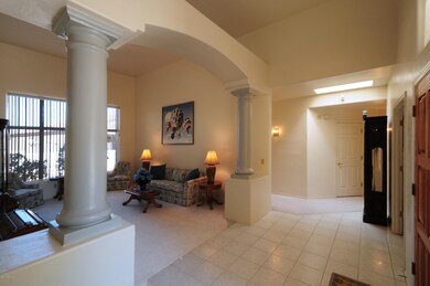 Living Room and Entry Foyer