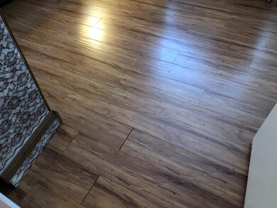 WOOD LAMINATE IN THE BEDROOMS AND HALL