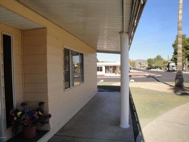 Front covered porch