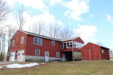 Rear exterior of home, walk out...