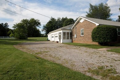 2 car garage with large shop