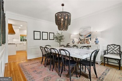 Dining Room Adjacent to Foyer