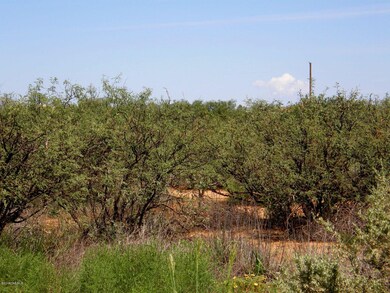 Looking across the lot