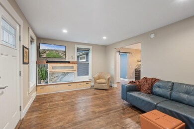 Bio-Ethanol Custom - Built Fireplace w/ Storage