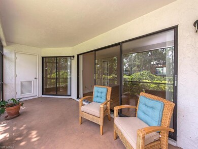 Oversized lanai.