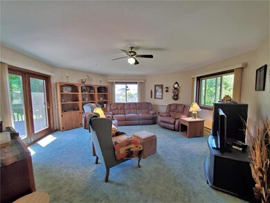 Huge living room with access to your own beautiful