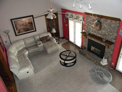 kitchen view from upstairs