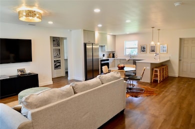Family Room and Kitchen