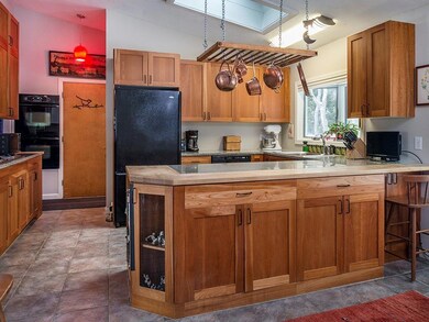 Elegant kitchen with pantry