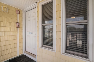 View of exterior entry