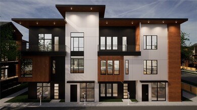 View of back of property
