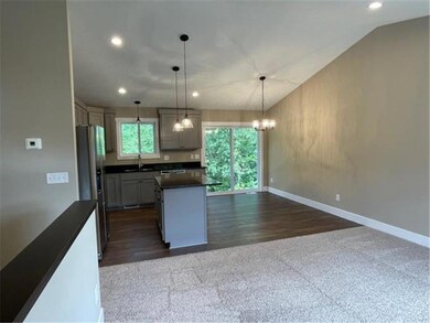 View of Kitchen/Dining Room