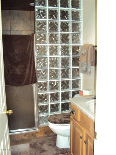 Master block glass shower