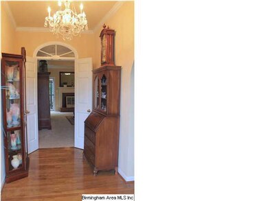 Large foyer with Living room to the right, dining 