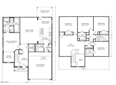 Maurepas floorplan