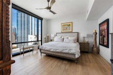 Bedroom featuring hardwood / wood-style floors, e