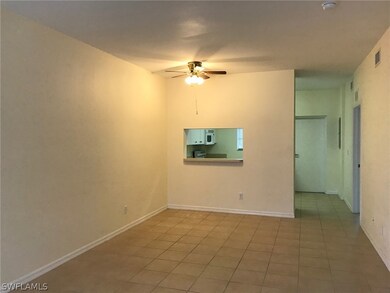 LOOKING AT LIVING-DINING FROM FRONT DOOR