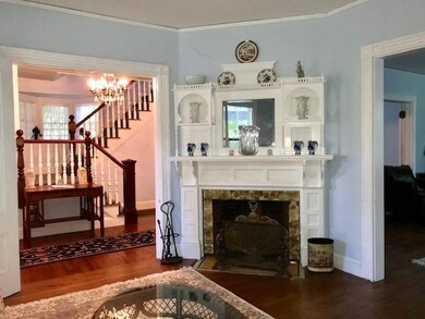 Double parlor off foyer.