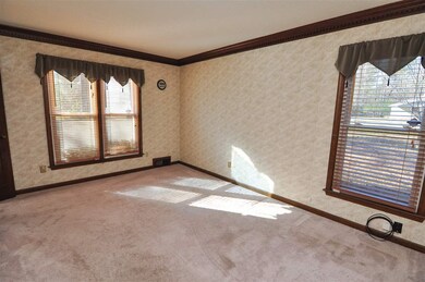 Half bath off entry hall.