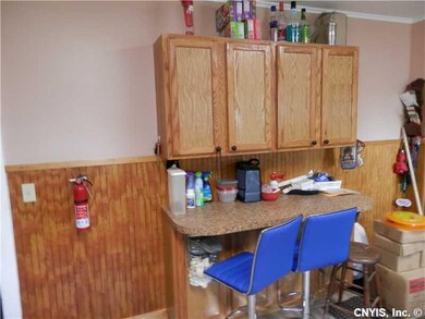 Kitchen. Some new cabinets here with a little brea