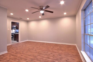 View of Living Room from the Front Door.
