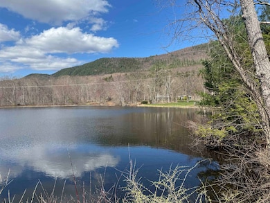 Opposite side of this pond is the land