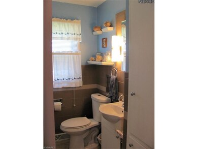 This full bath was remodeled in 2011 and features 