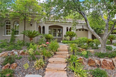 Well-maintained desert landscaping.