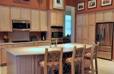 kitchen with island
