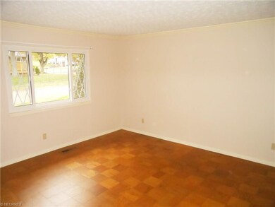 Picture window in Living room.
