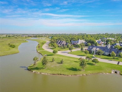 Aerial view of lake from Rock Creek Road looking n