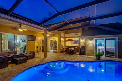 Night Pool View