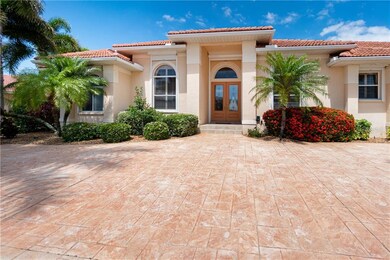 Appealing drive and landscaping