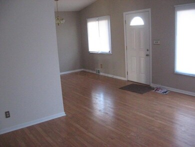 View of dining room from living room