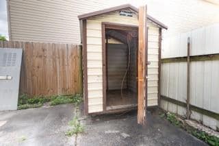 Rear Shed