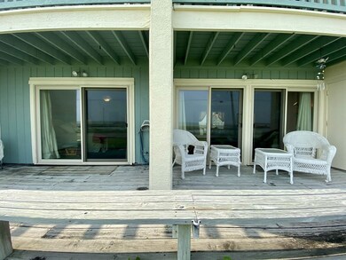 Covered deck with unobstructed Bay Views