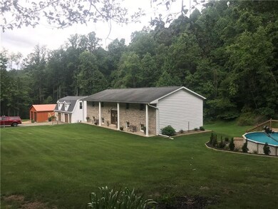 Perfectly situated home, detached garage and pole 