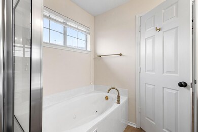 Bathroom featuring a whirlpool tub