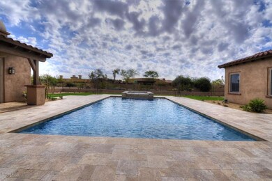 Pool and spa area