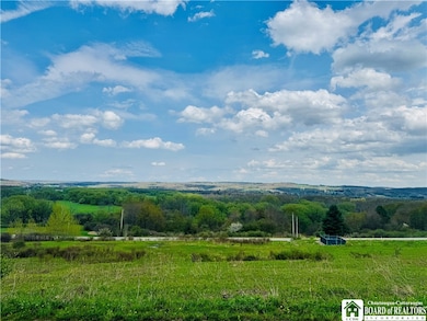 taken from the top of the property