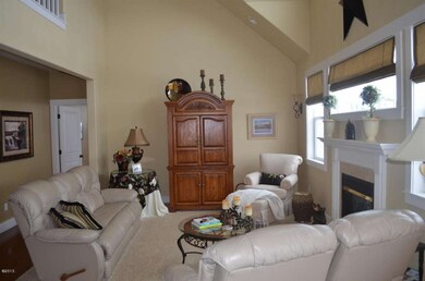 Living Area with Gas Fireplace