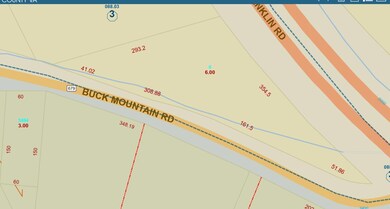 Roanoke County GIS Screen Grab of Feet