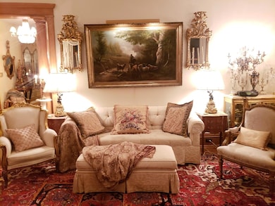 A past view of the living room