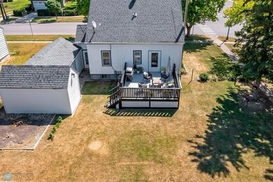 Aerial backyard