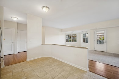 Dining space for a kitchen table.