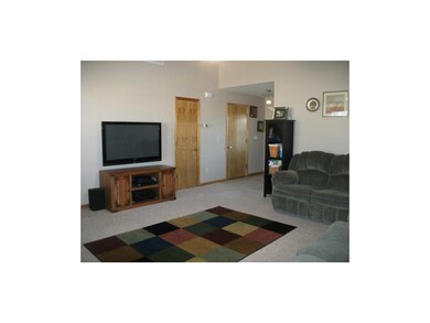 Extra large family room in center of the home.